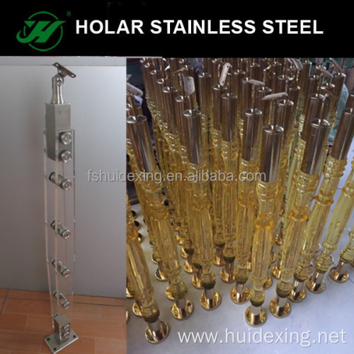 Stainless Steel Crystal Balustrade